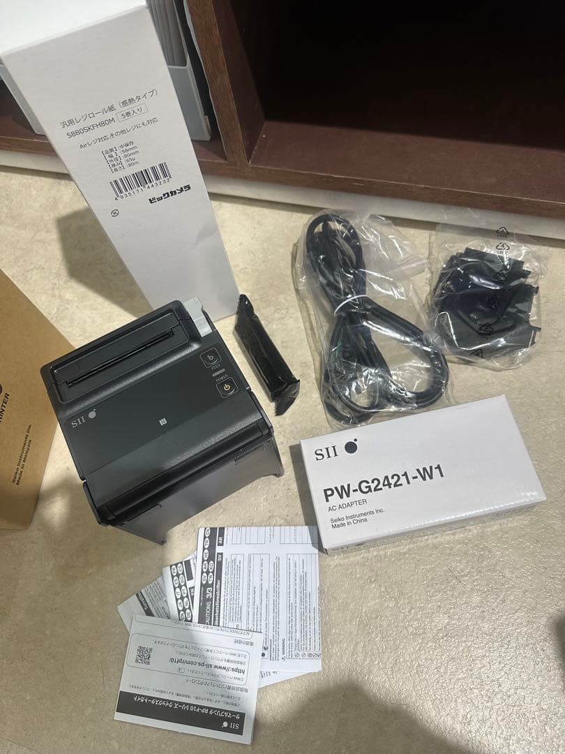 セイコーインスツルAirレジ対応レシートプリンターブラック 楽天市場】セイコーインスツル正規代理店 Airレジ(エアレジ)/スマレジ