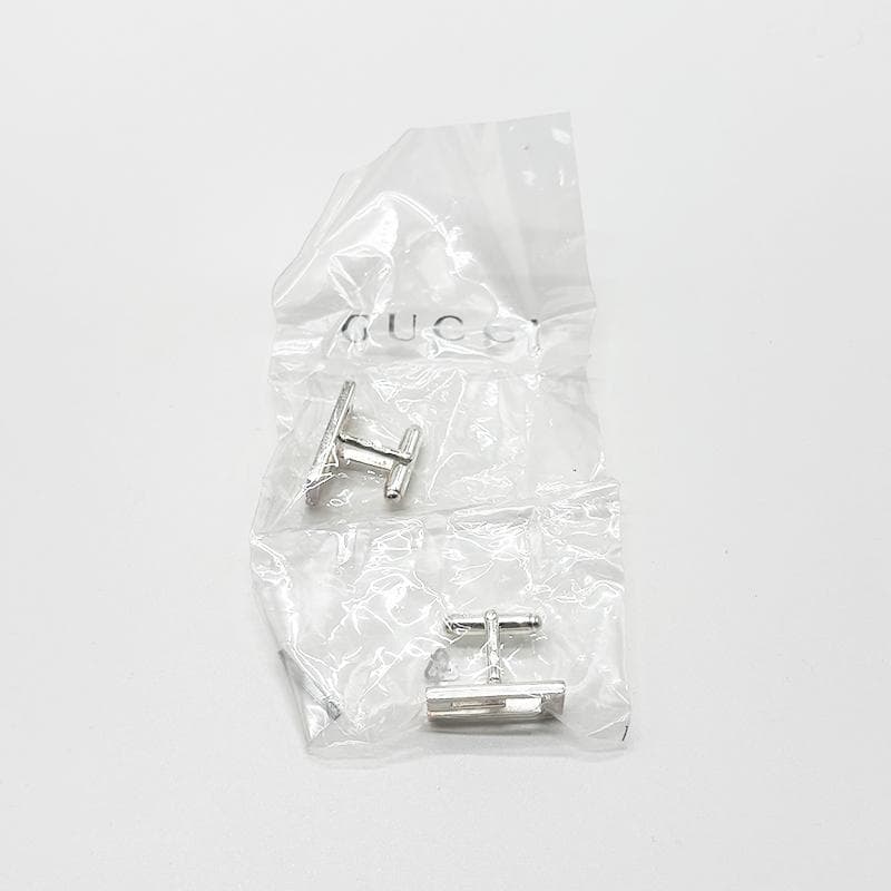 GUCCI カフス カフスボタン カフリンクス シルバー925 未使用 箱付