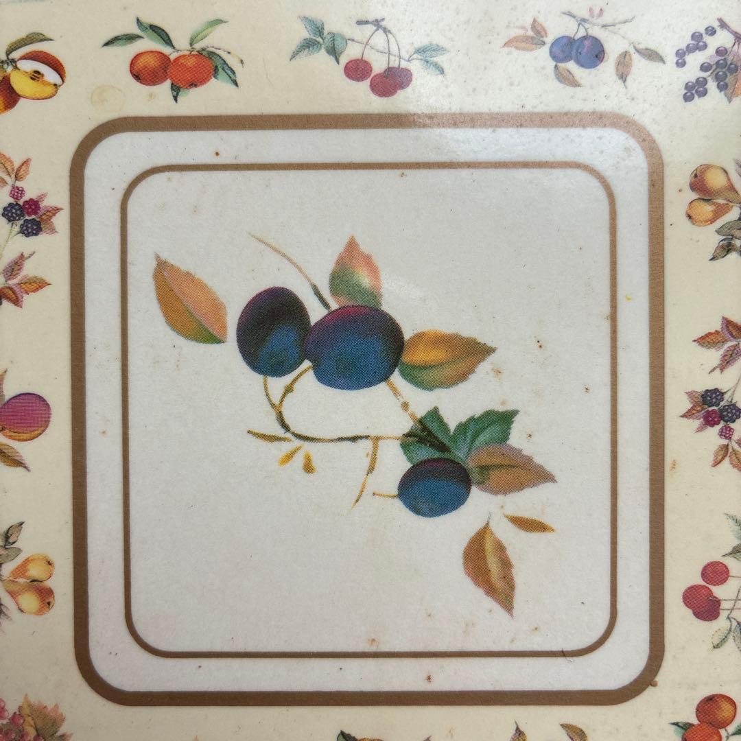 ロイヤルウースター イブシャム コースター 6枚セット 箱 説明書付き