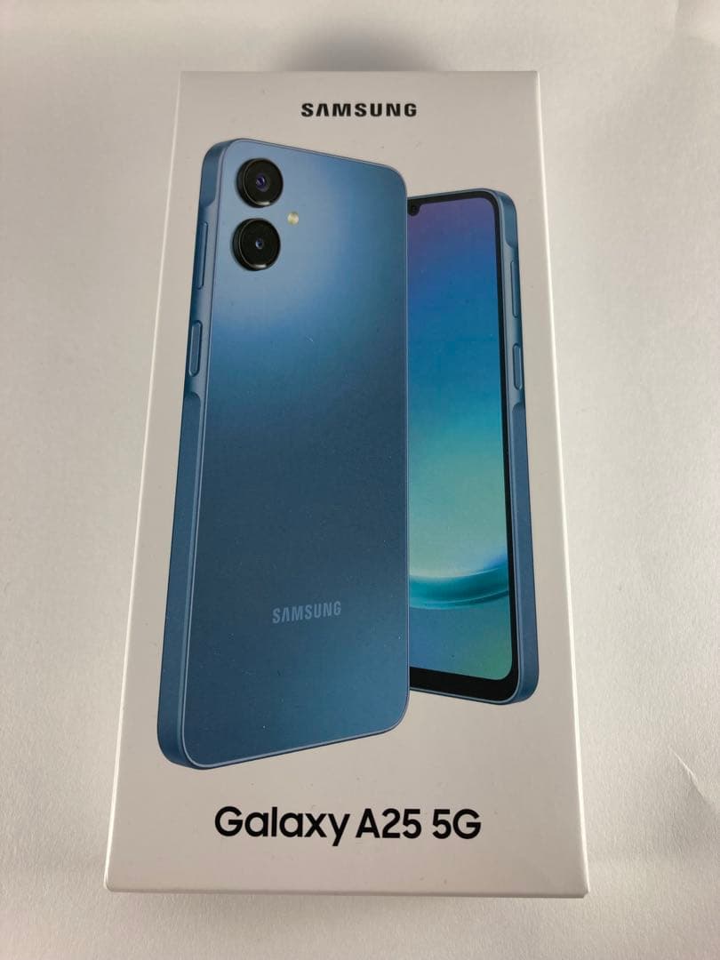 新品未開封】Samsung Galaxy A25 5G 本体 ブルー 64GB - メルカリ