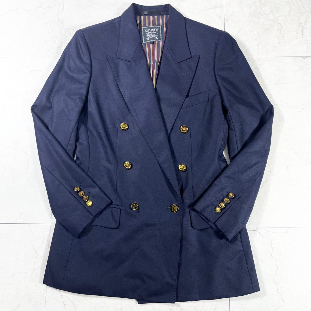 ✨未使用級 バーバリーズ ダブルテーラードジャケット 刻印ボタン カシミヤ BURBERRY（ダブル ・ テーラードジャケット）のフリマアイテム一覧