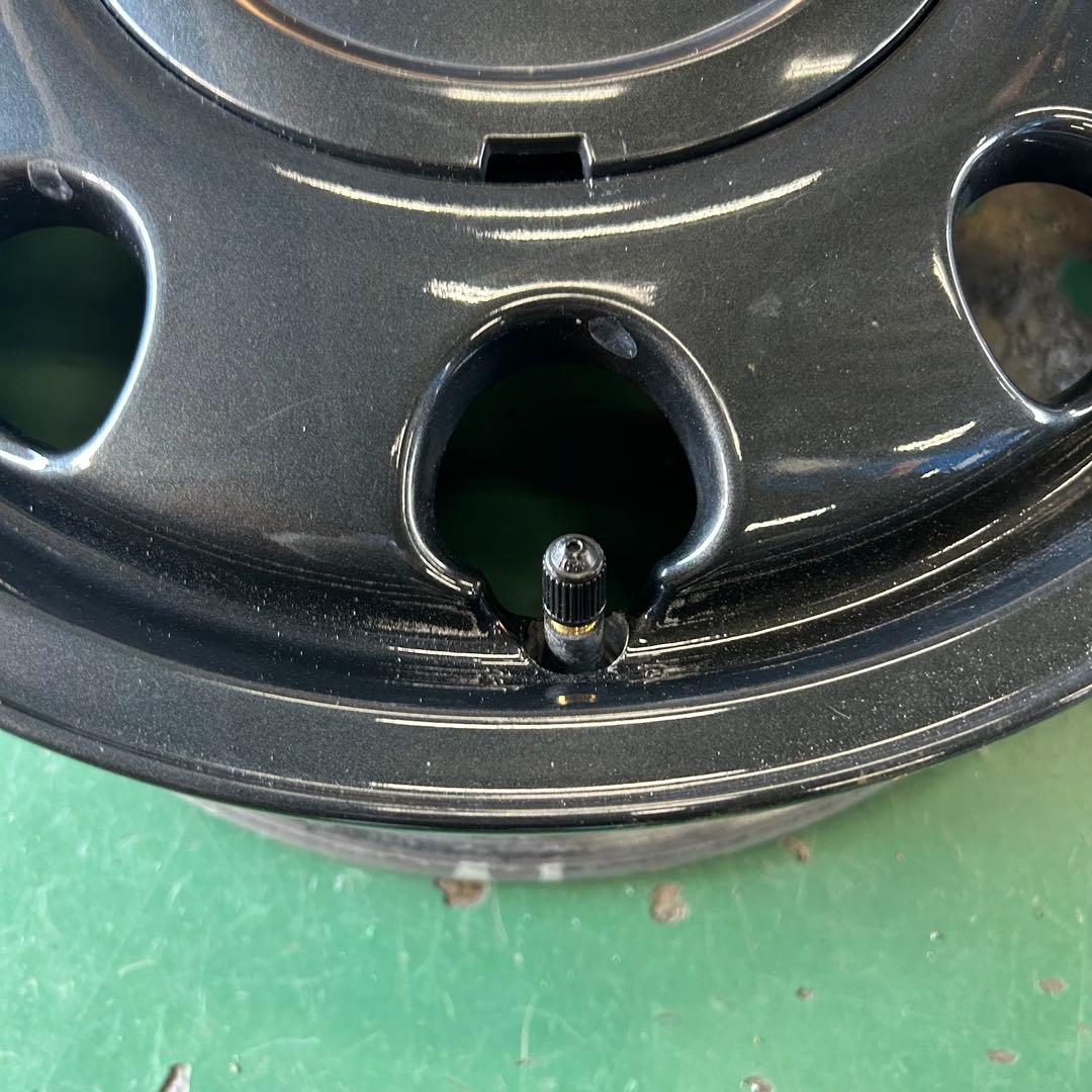 中古アルミ14X4.5スズキスペーシアギア純正4本セット ラパン、ワゴンR