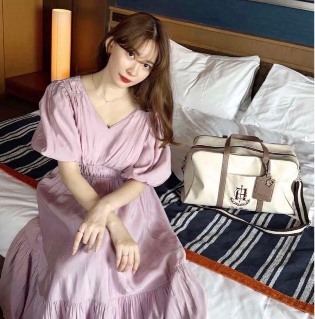 her lip to ノベルティClub Hers Boston Bag - メルカリ