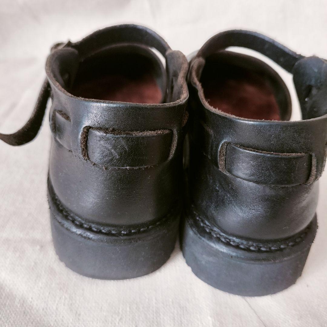 AURORA SHOE メリージェーンニューチャイニーズ　黒 23.5cm