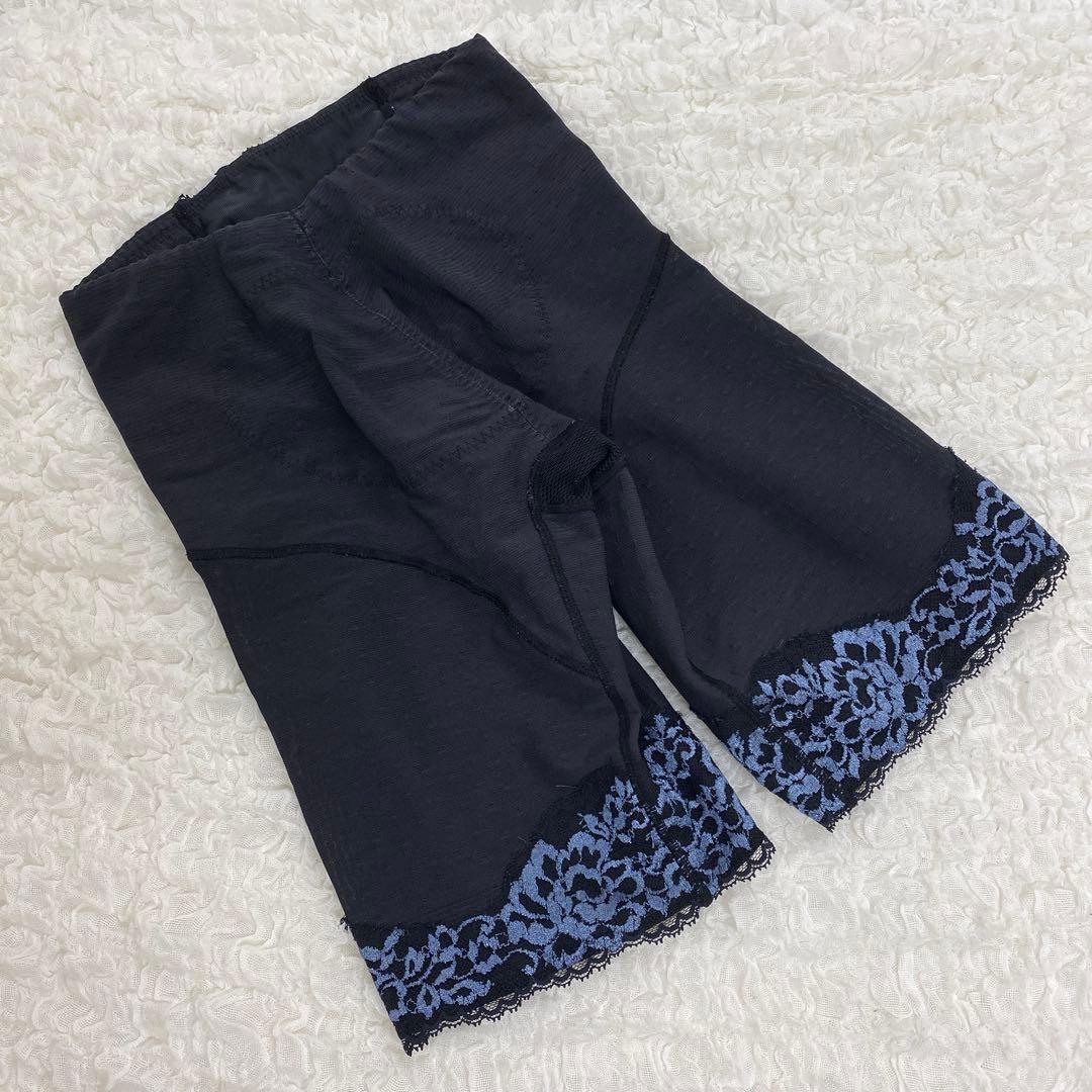 マルコ 補正下着 ロングガードル S-58 デコルテリュミエス ノワール 黒