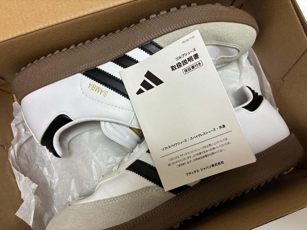 adidas Samba Golf 26.5cm ゴルフシューズ