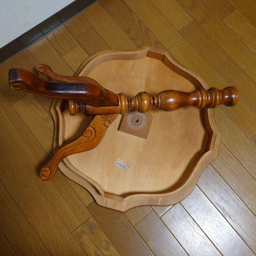 GIEMME ジエンメ イタリア製 クラシック サイドテーブル 花台 象嵌細工