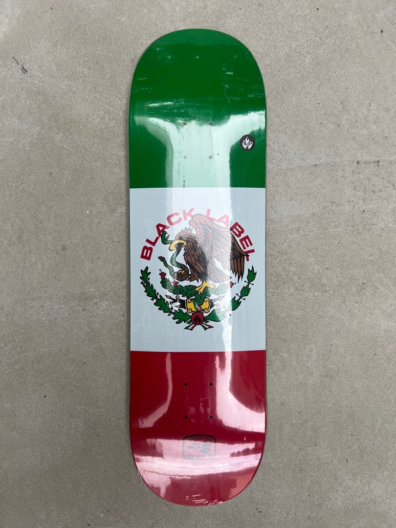 スケートボード Black Label Super MEX 9inc ブラックレーベル 8.5インチ スケボー デッキ BLACK LABEL SUPER MEX