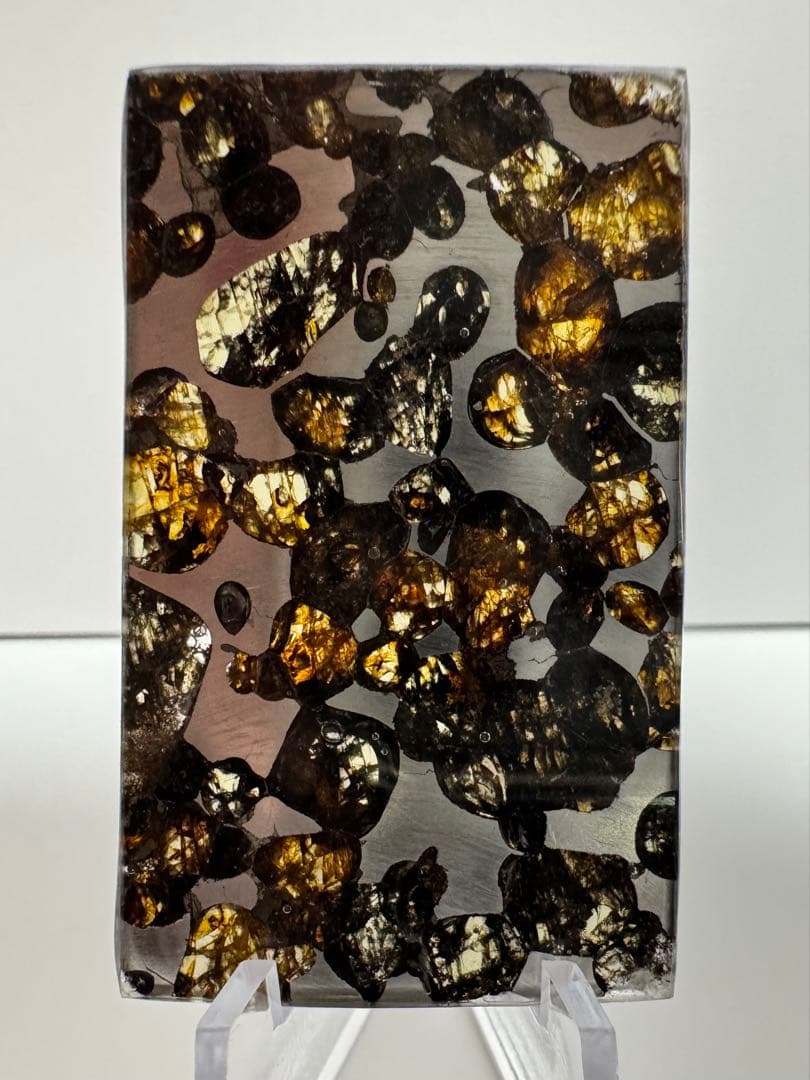 か*そ様 高品質　セリコ　パラサイト隕石　標本 メテオライト　隕石　11.0g