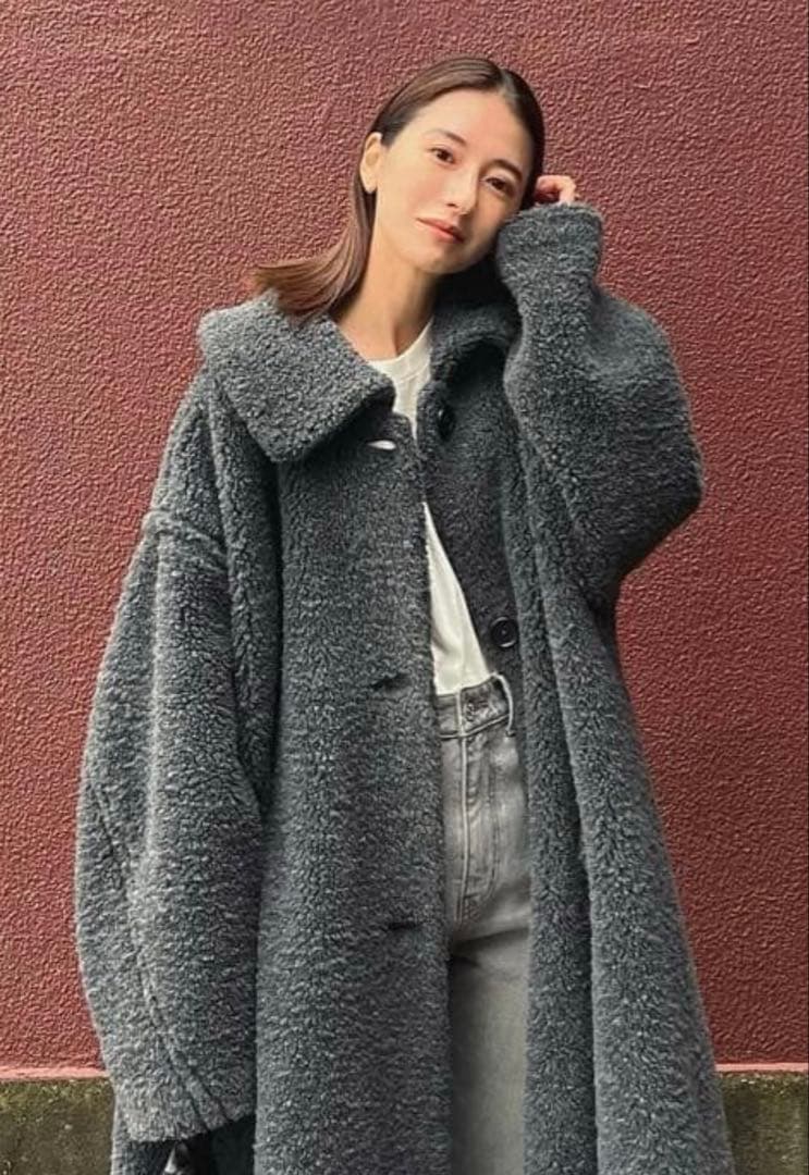 美品　VOLUME FLARE BOA COAT ボアコート CLANE VOLUME FLARE BOA COAT – COLDBECK ONLINE