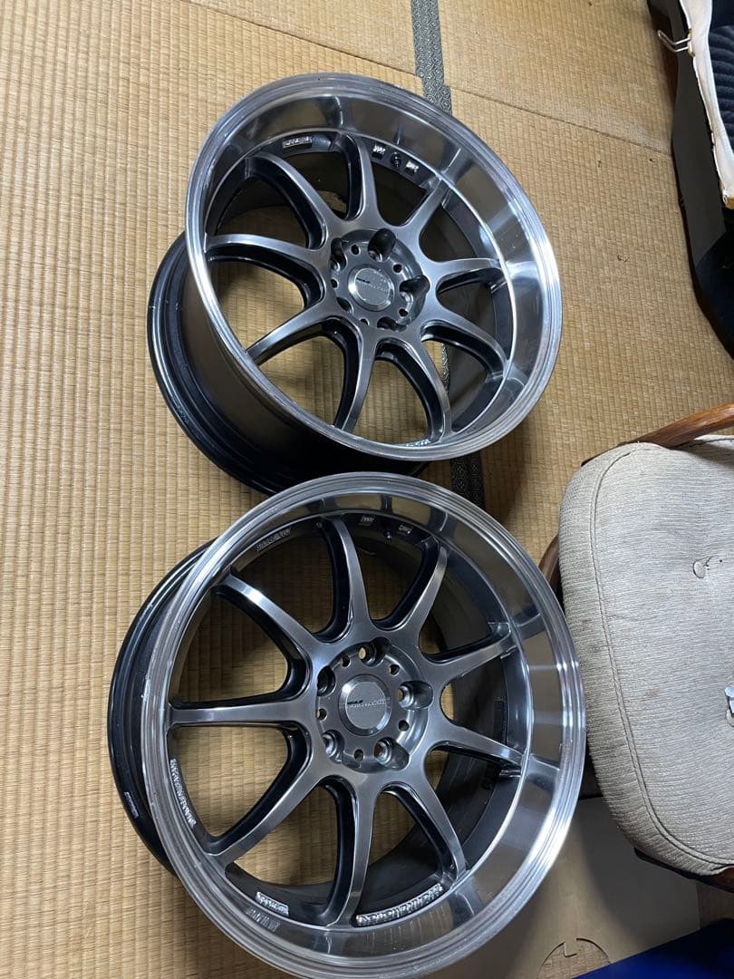 WORK D9R 18インチ　9.5j ドリケツ