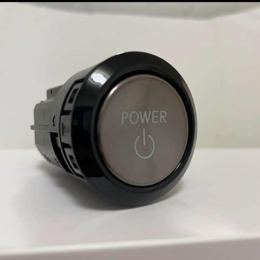 新品未使用☆現行レクサス 逆反りスタートスイッチ☆スカイブルー打ち