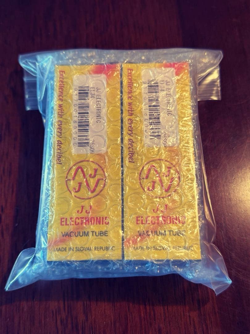 アンプ JJ Electronics EL34 Matched Pair JJ EL34 Burned In Premium Power Tubes | Apex Matched for Superior