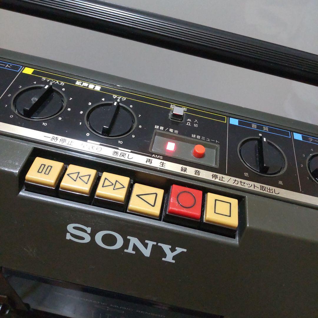 SONY TCM-1390 カセットレコーダー 拡声器 希少 - メルカリ