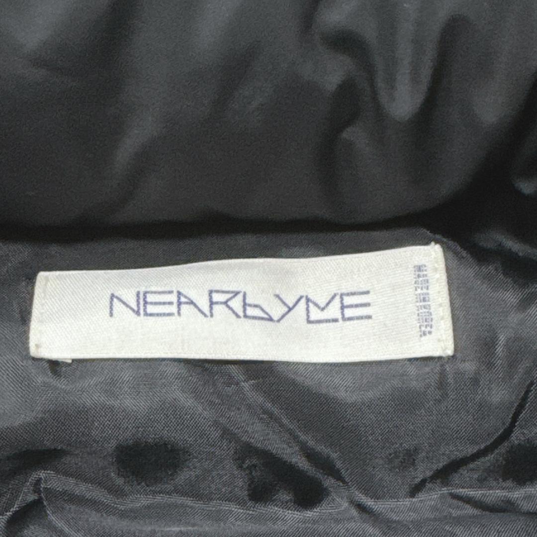美品⭐️ニアバイミー NEARbyME オーバーサイズ ダウンベスト ブラック