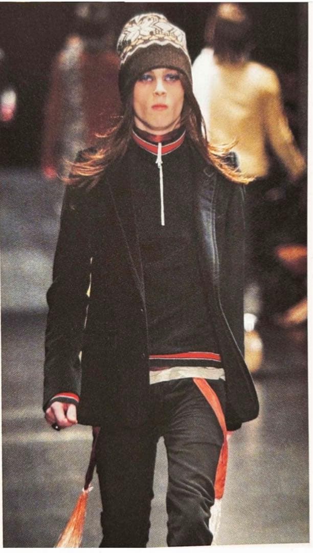 Dior homme 05AW シルクフリンジストール エディスリマン - メルカリ