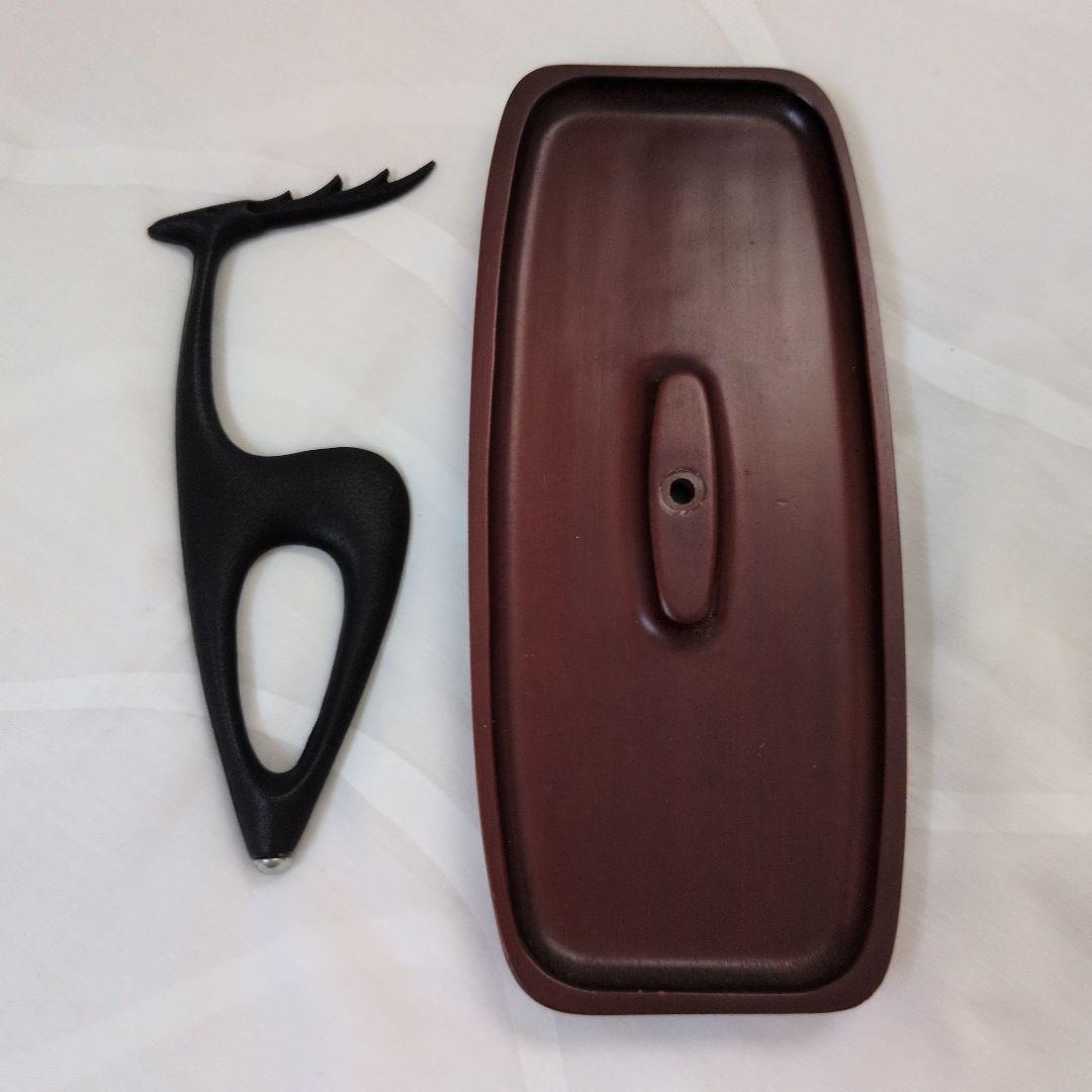 南部鉄器 馬場忠寛 ルームフレンド 鹿 木製トレー - メルカリ