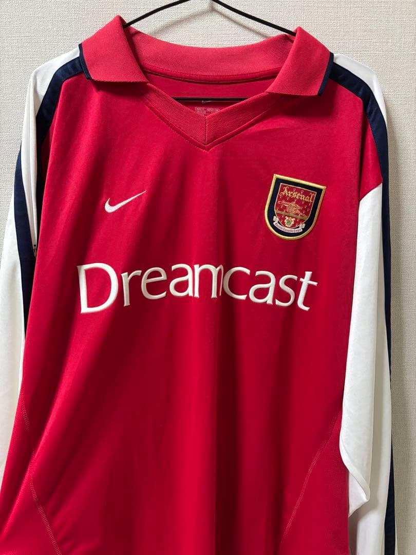 アーセナル 00/02 ホーム長袖ユニフォーム アーセナル/00-02/H 長袖 - USEDサッカーユニフォーム専門店Footuni