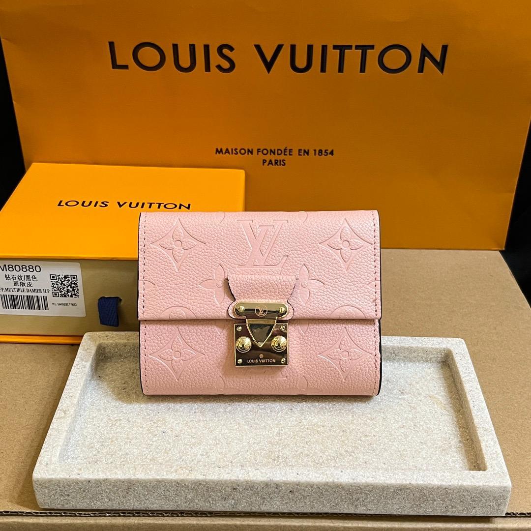 Louis Vuitton 三つ折り財布 ホワイト - メルカリ