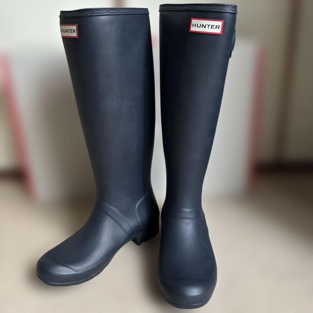 HUNTER/レインブーツ/ロング ハンター 長靴 ユニセックス ロングブーツ 7000 HUNTER 靴 トール