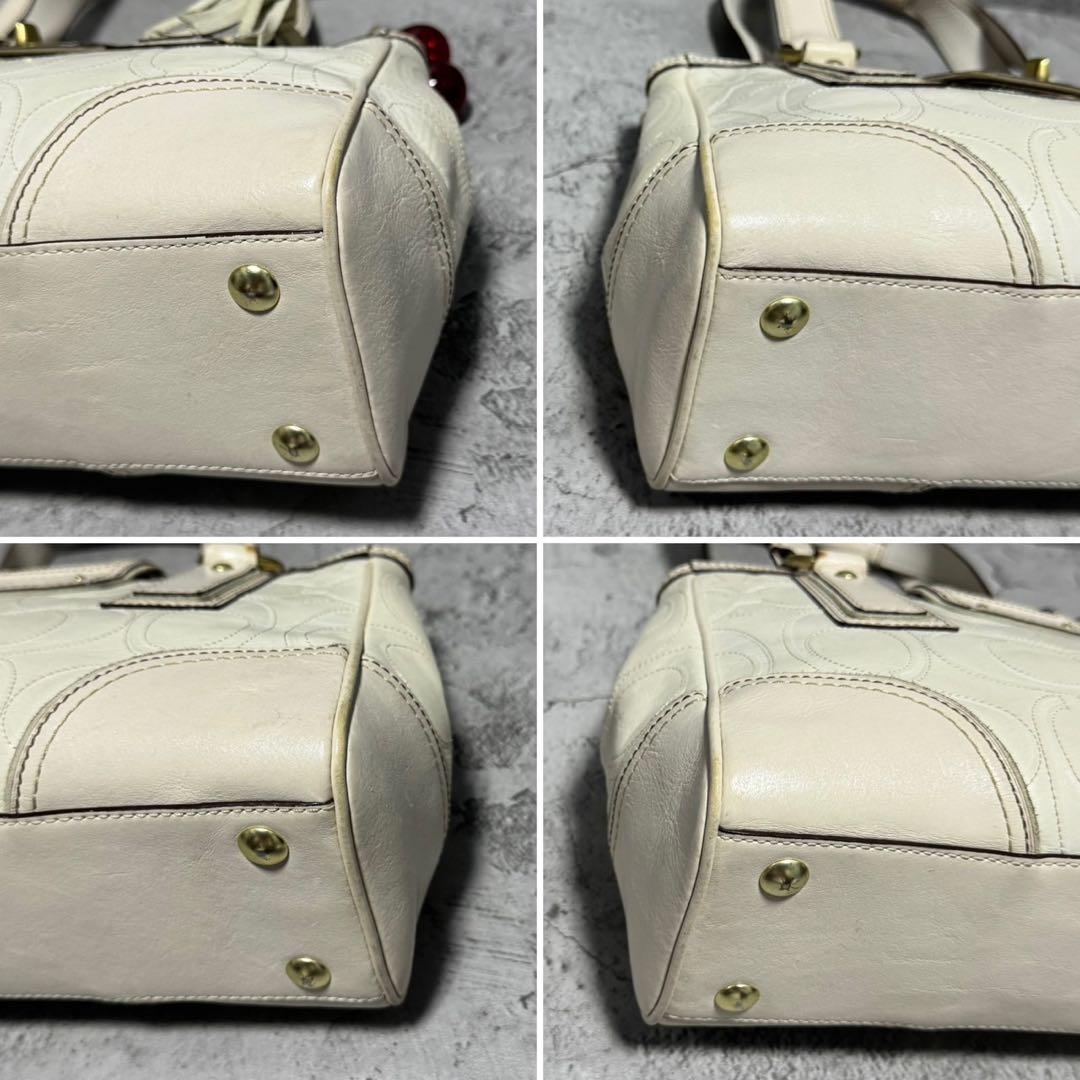 COACH Y2K Signature TurnLock Boston Bag - メルカリ