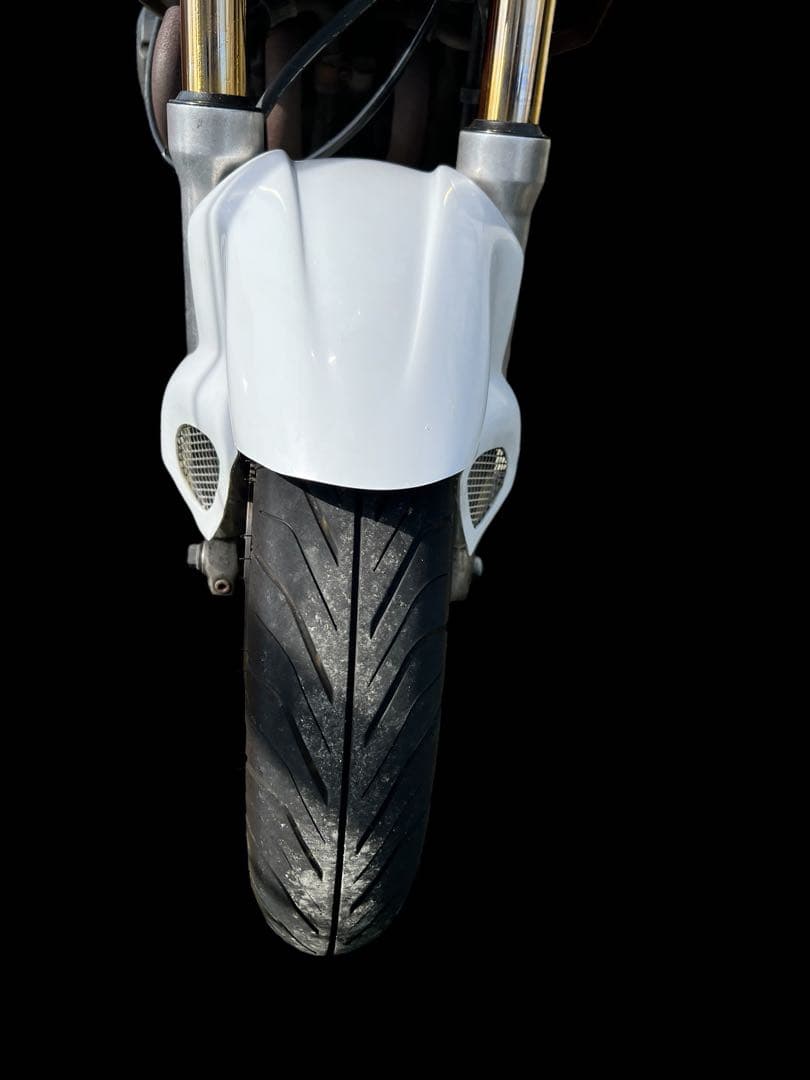 ◇ゼファー400 XJR400 エアロシャーク メッシュ付 FRP製 高強度