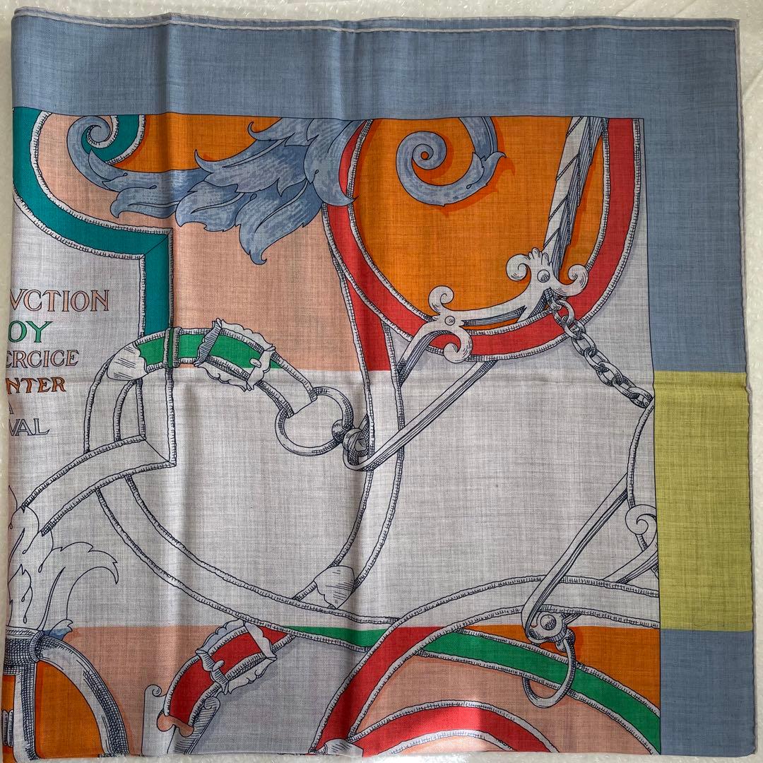 エルメス カレジェアン 帝王学・バヤデール カシシル スカーフ 140