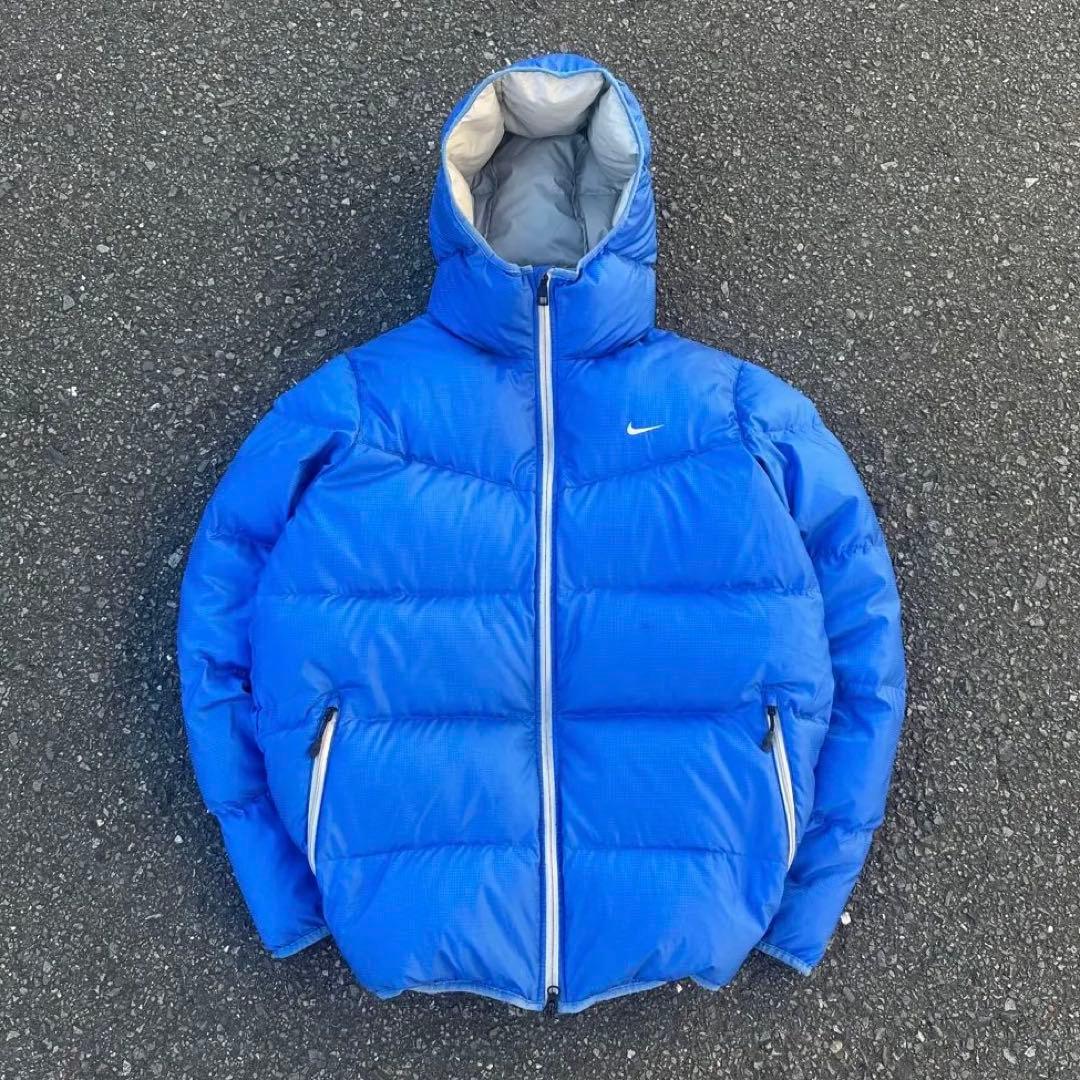 00s NIKE double zip down jacket y2k - メルカリ