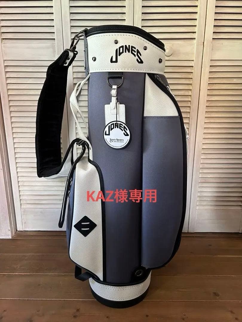 ほぼ新品の美品！】JONES ジョーンズ ライダー キャディバッグ グレー