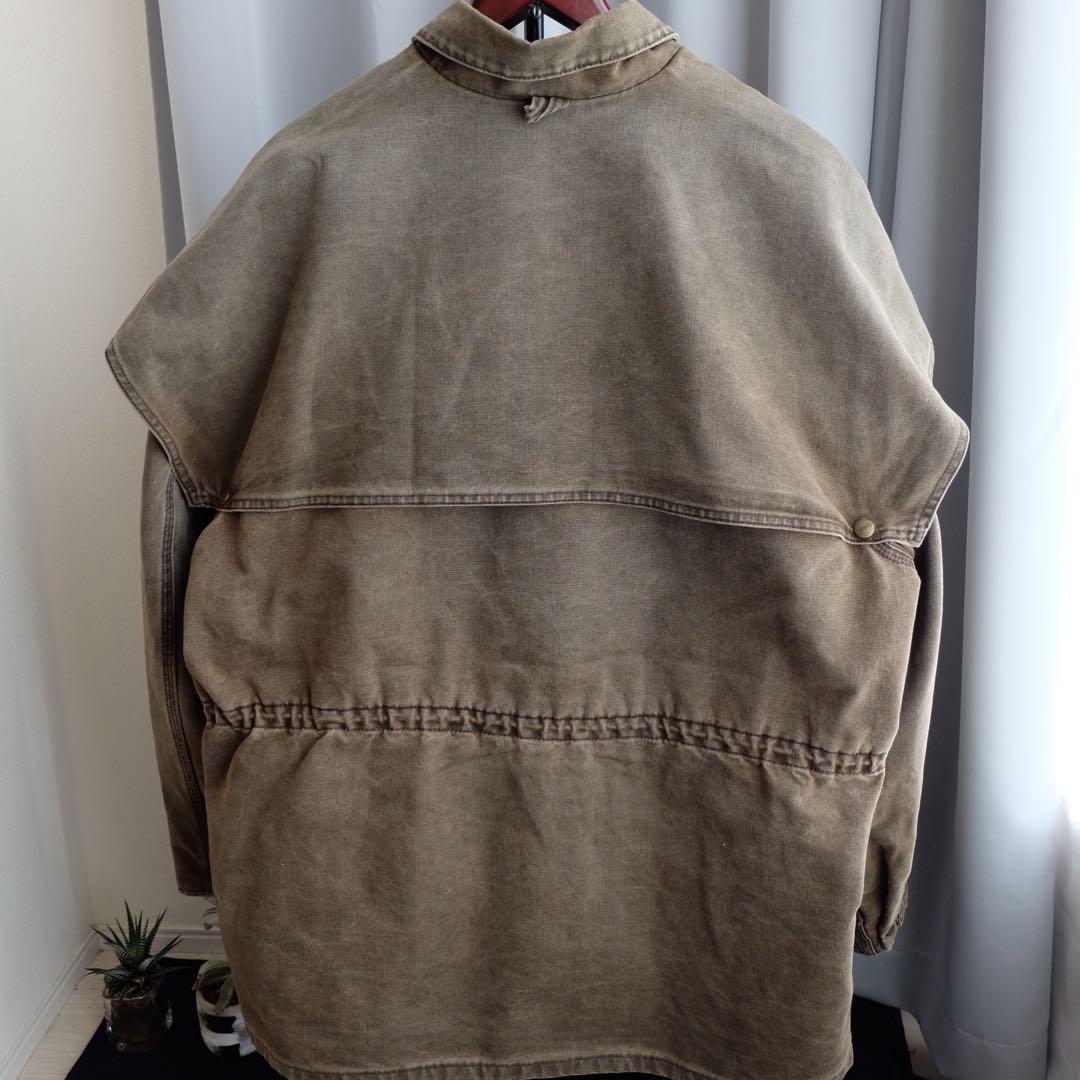 80s USA Carhartt カーハート アンブレラ ケープジャケット XL - メルカリ