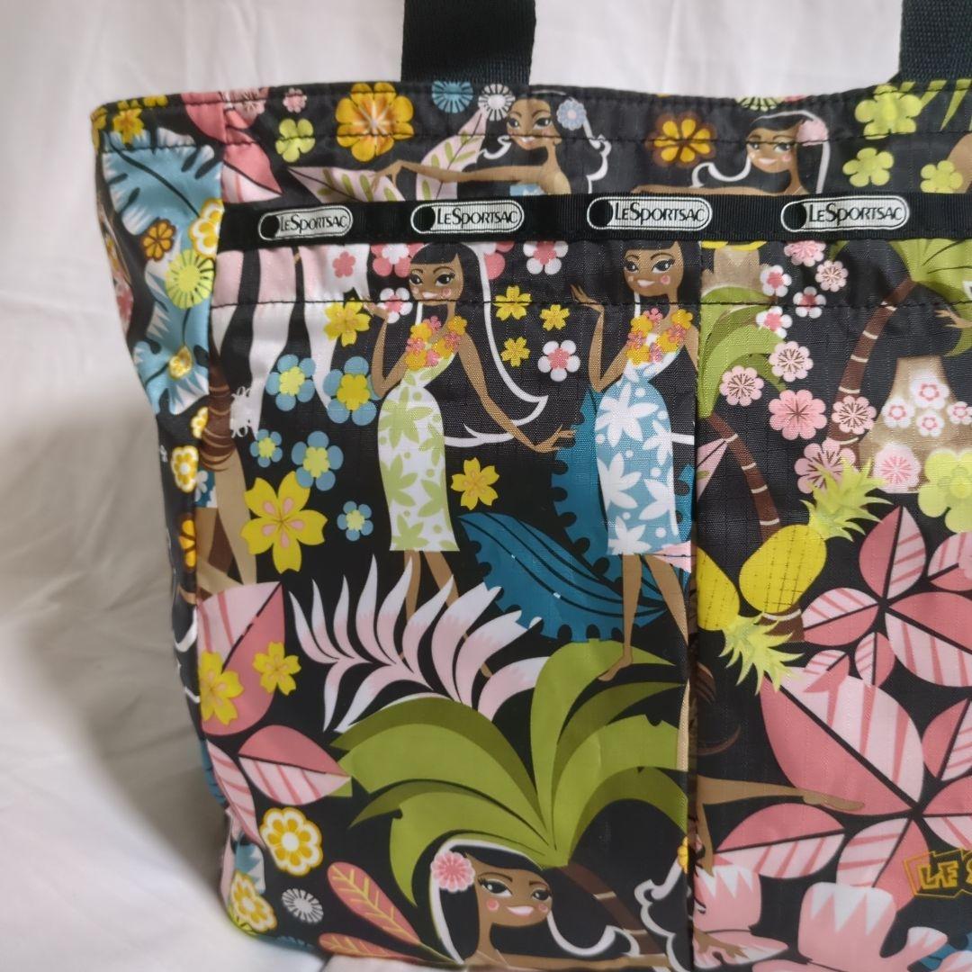 美品ハワイワヒネフラ レスポートサック エブリガールトートバッグ