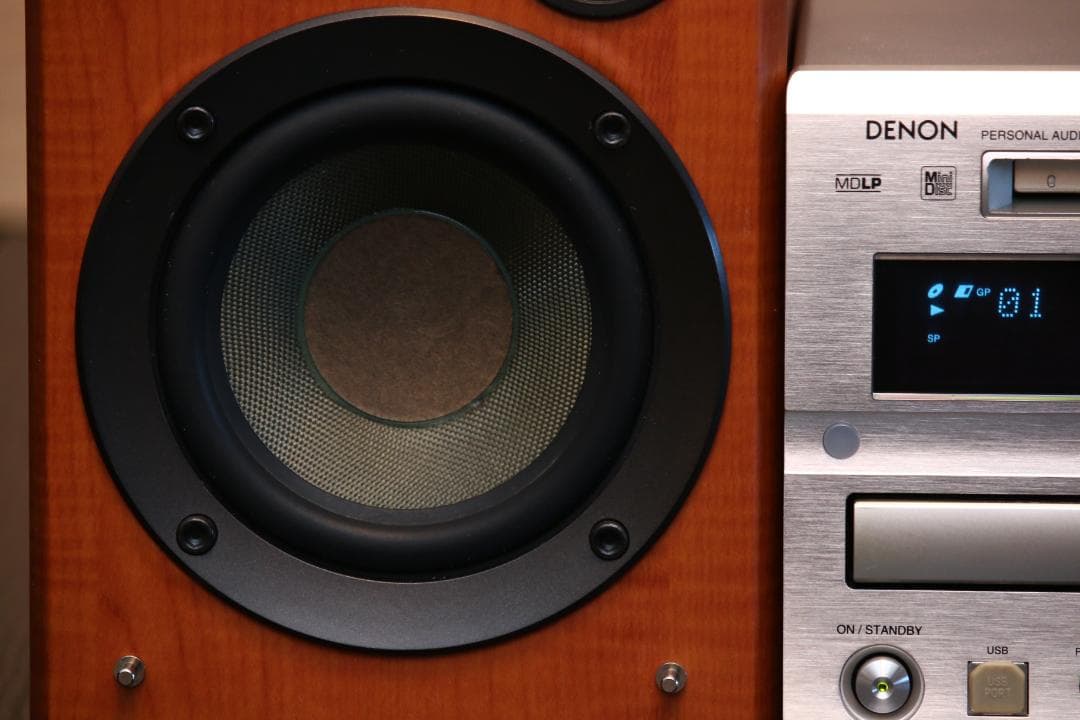 DENON D-MS3 CD/MD/TUNER/USB コンポ+スピーカー 美品 - メルカリ