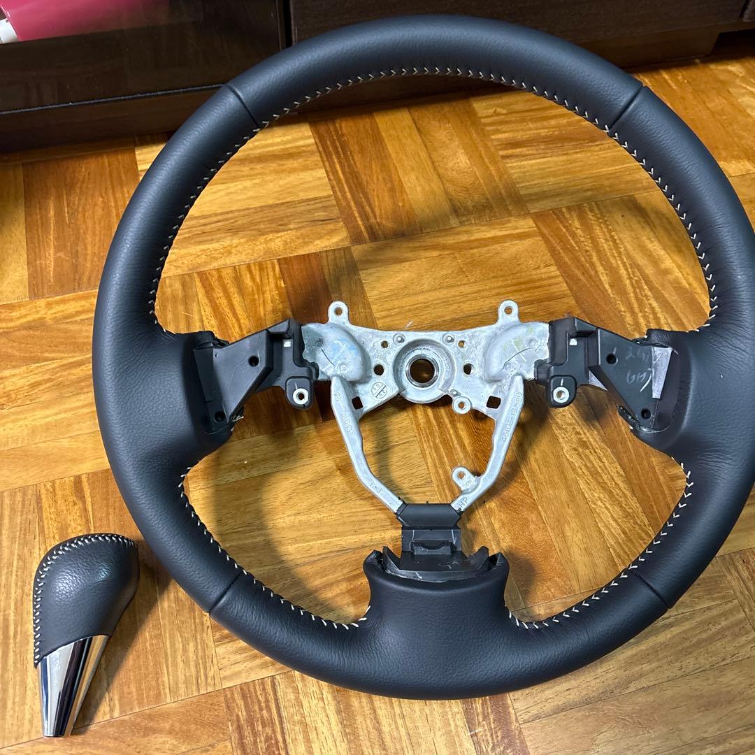 カローラルミオン　ON B ハンドル シフトノブ カローラルミオン 150系 FEGGARI ロングタイプ シフトノブ SLT21C-034