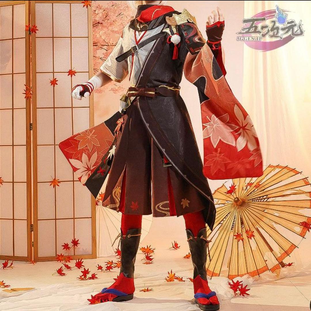 原神　楓原万葉　衣装Sサイズ 楽天市場】原神 Genshin 楓原万葉 カズハ フルコスチューム ウィッグ