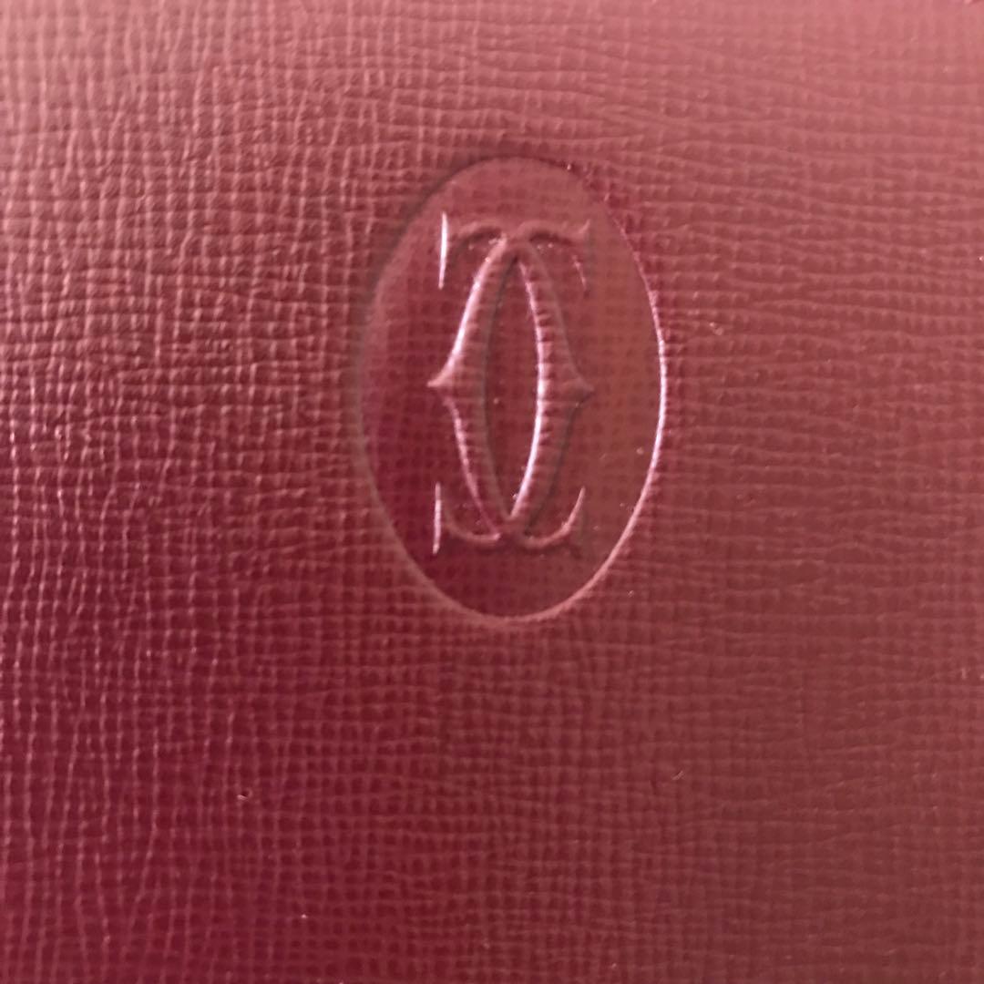 綺麗です☆】カルティエ マストライン イタリア製 クラッチバッグ ユニ