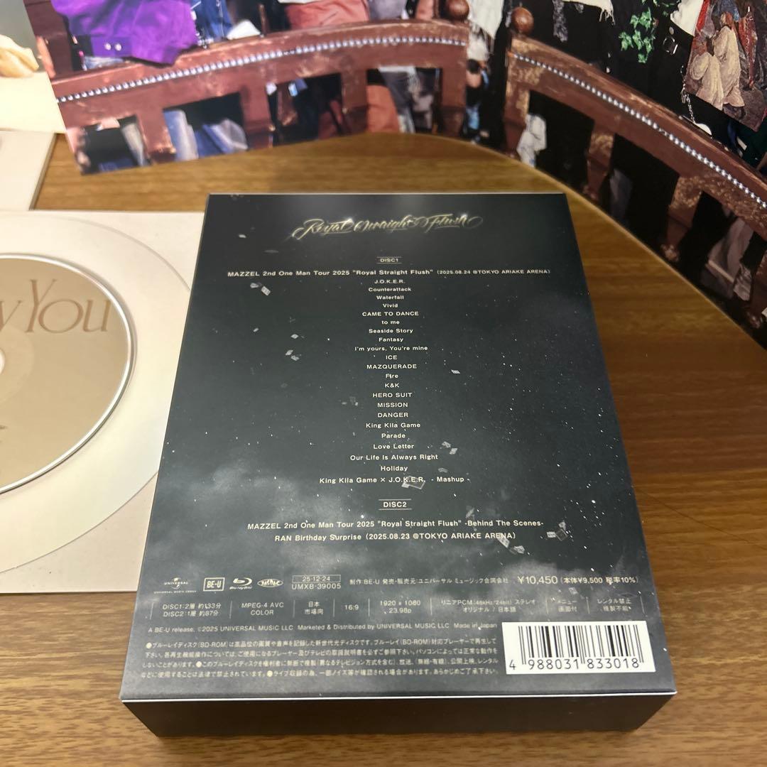 MAZZEL Only You CD+ツアーDVD ポスター付き - メルカリ