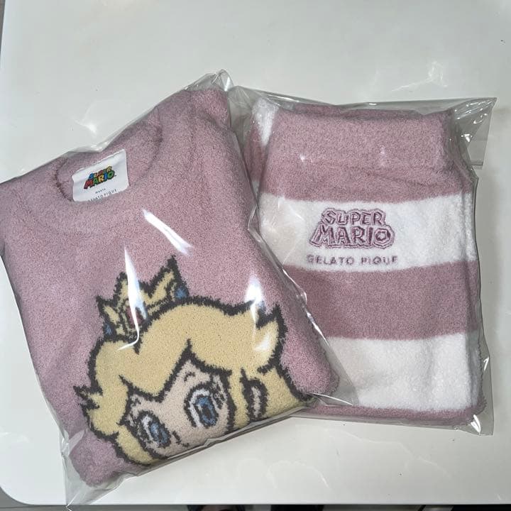 ジェラートピケ ジェラピケ ルームウェア パジャマ 130 ピーチ姫