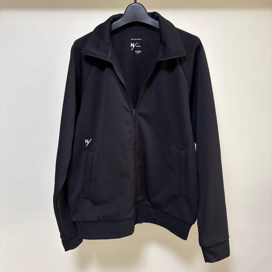 NEUTRALWORKS. ジャージジャケットXL ブラック