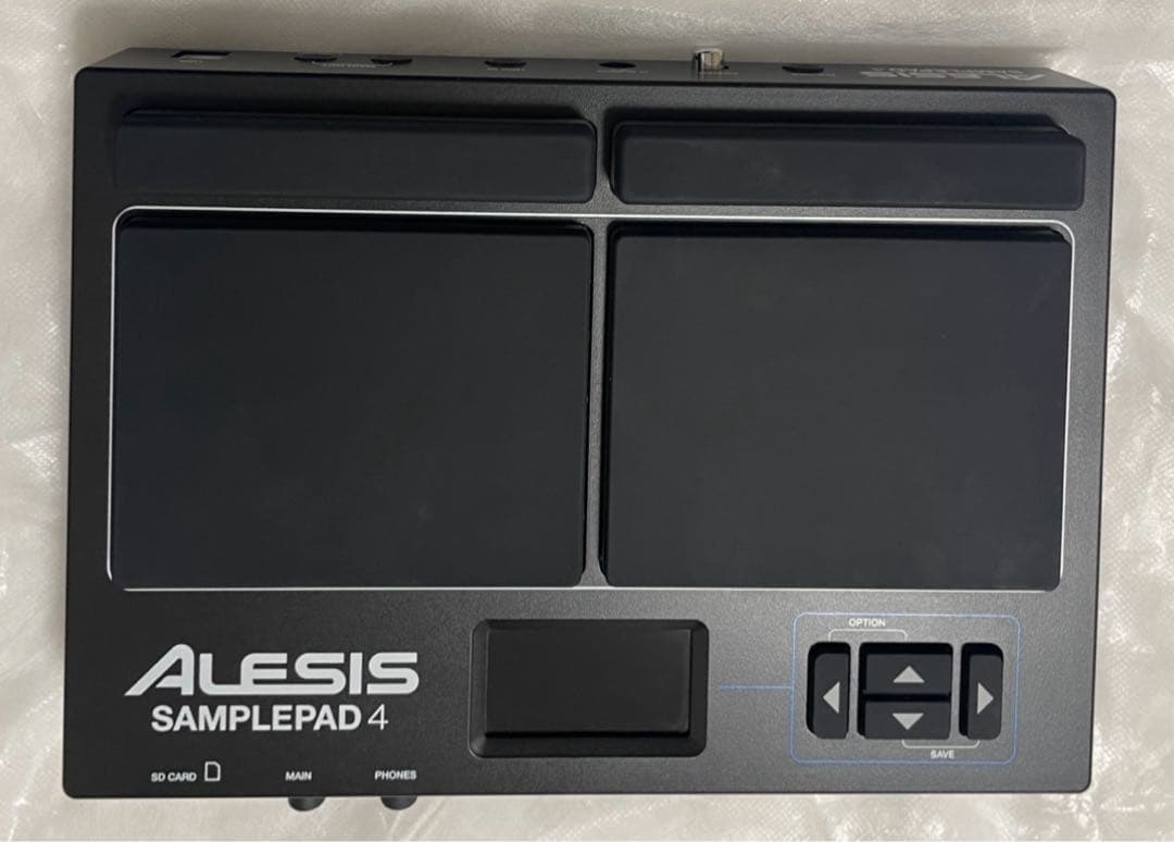 Alesis SamplePad 4 サンプラー Kit Samplepad Alesis 4 Eletrônica USB Midi + Suporte Torelli - O