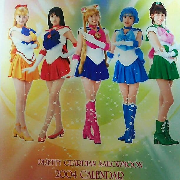 実写版「美少女戦士セーラームーン」2004年カレンダー（新品