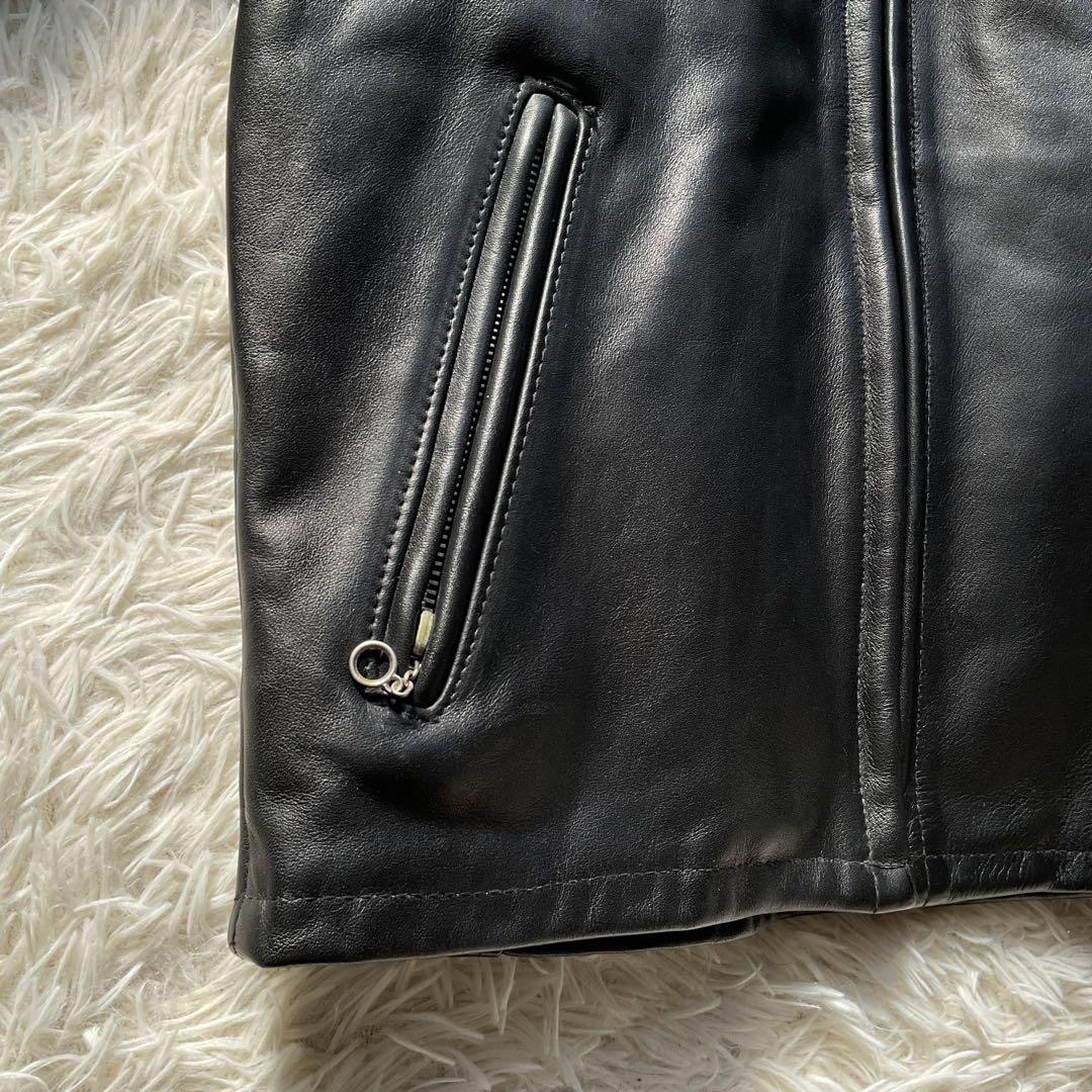 美品✨schott 642 レザージャケット シングルライダース USA製 40