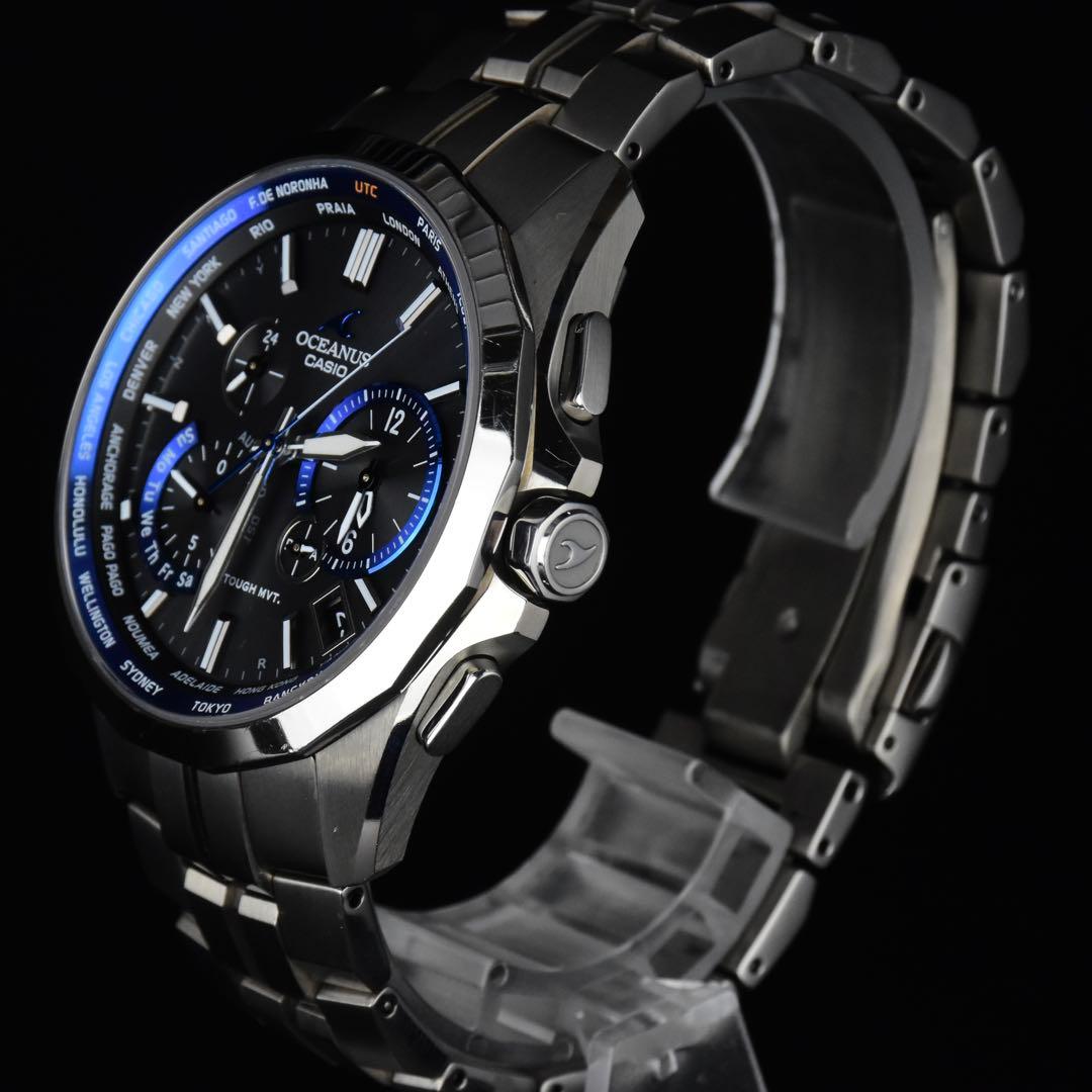 美品】 CASIO オシアナス マンタ OCW-S2400-1AJF - メルカリ