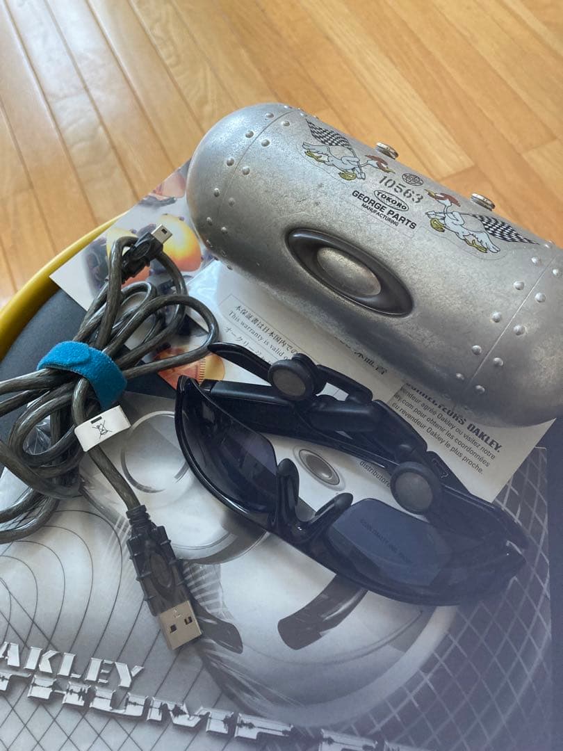 超貴重OAKLEY THUMP PRO 256MB 音楽プレーヤー付きサングラス OAKLEYオークリーサングラスデジタルミュージックアイウェア THUMP PRO