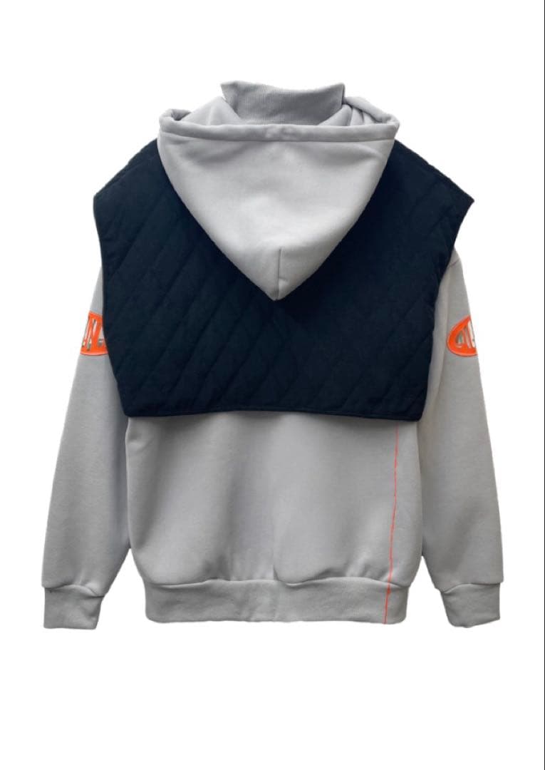 Vaundy Patch Vest ShhHoodie \"SILENCE\"銀テ付