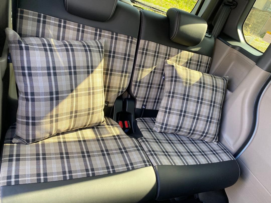 N-BOX JOY 非売品 限定チェック柄クッション（2個セット） - メルカリ