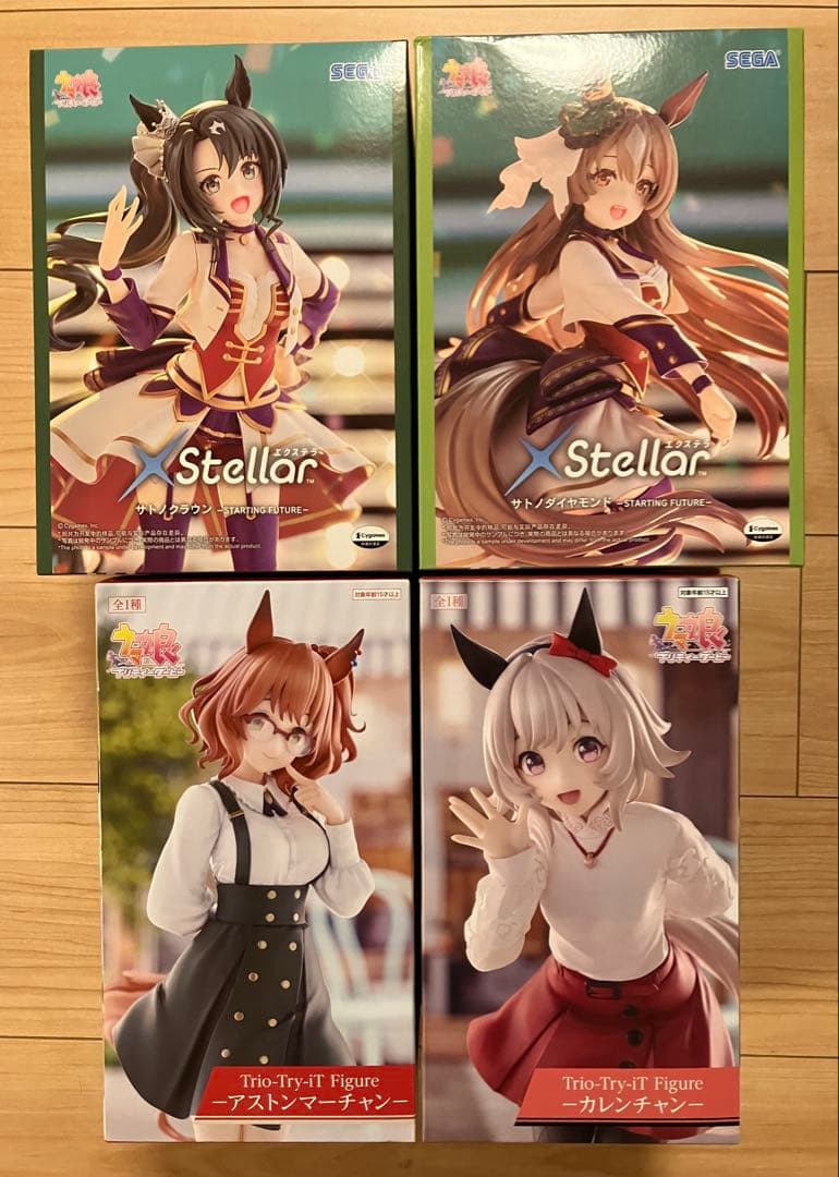 新品未開封]ウマ娘フィギュア4体 - メルカリ