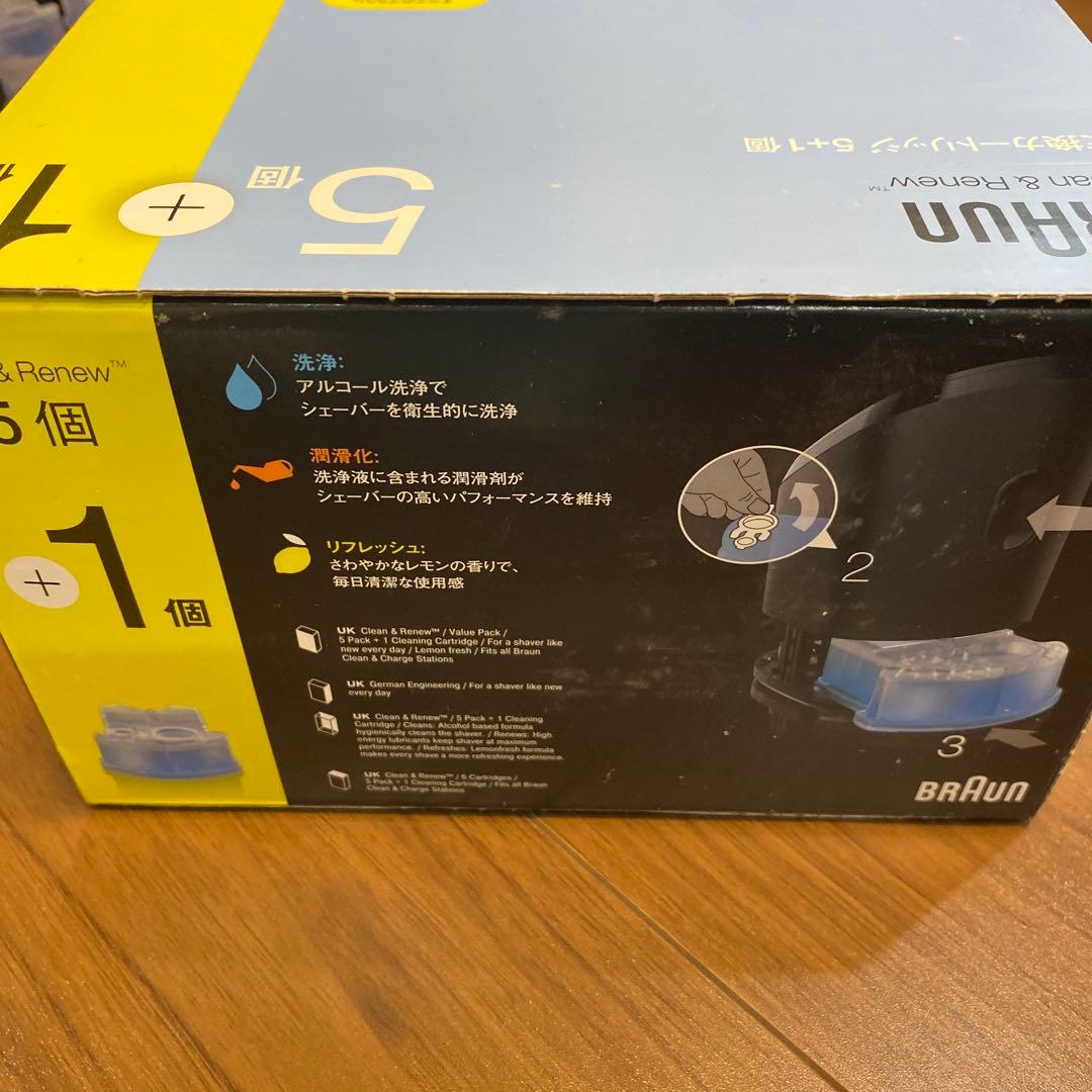 3箱セットBRAUN Clean & Renew バリューパック 5個 + 1個 3箱セット