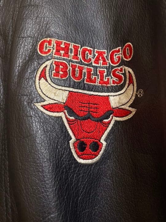 スターター製 シカゴブルズレザージャケット 90s [スペシャルセール