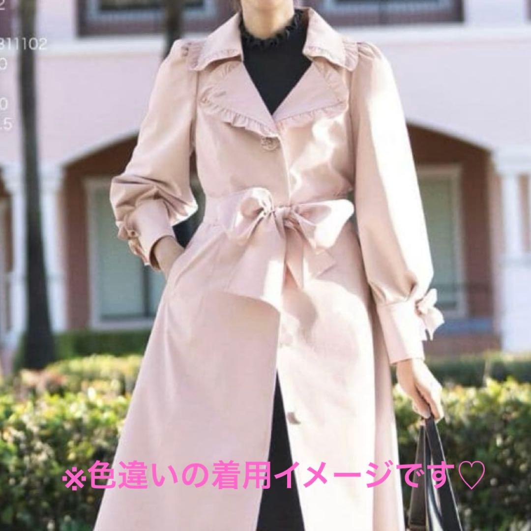 新品タグ付❤︎エムズグレイシー 近年モデル スプリングコート 黒 38