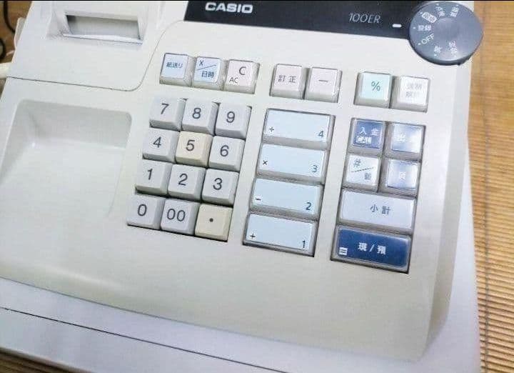 カシオレジスター 100ER 簡単便利特殊 送料込 464111 - メルカリ